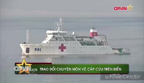 Bệnh viện quân y 87 cùng đại diện Đoàn quân y Việt Nam tham gia trao đổi kinh nghiệm về chuyên môn, nghiệp vụ y tế trên biển